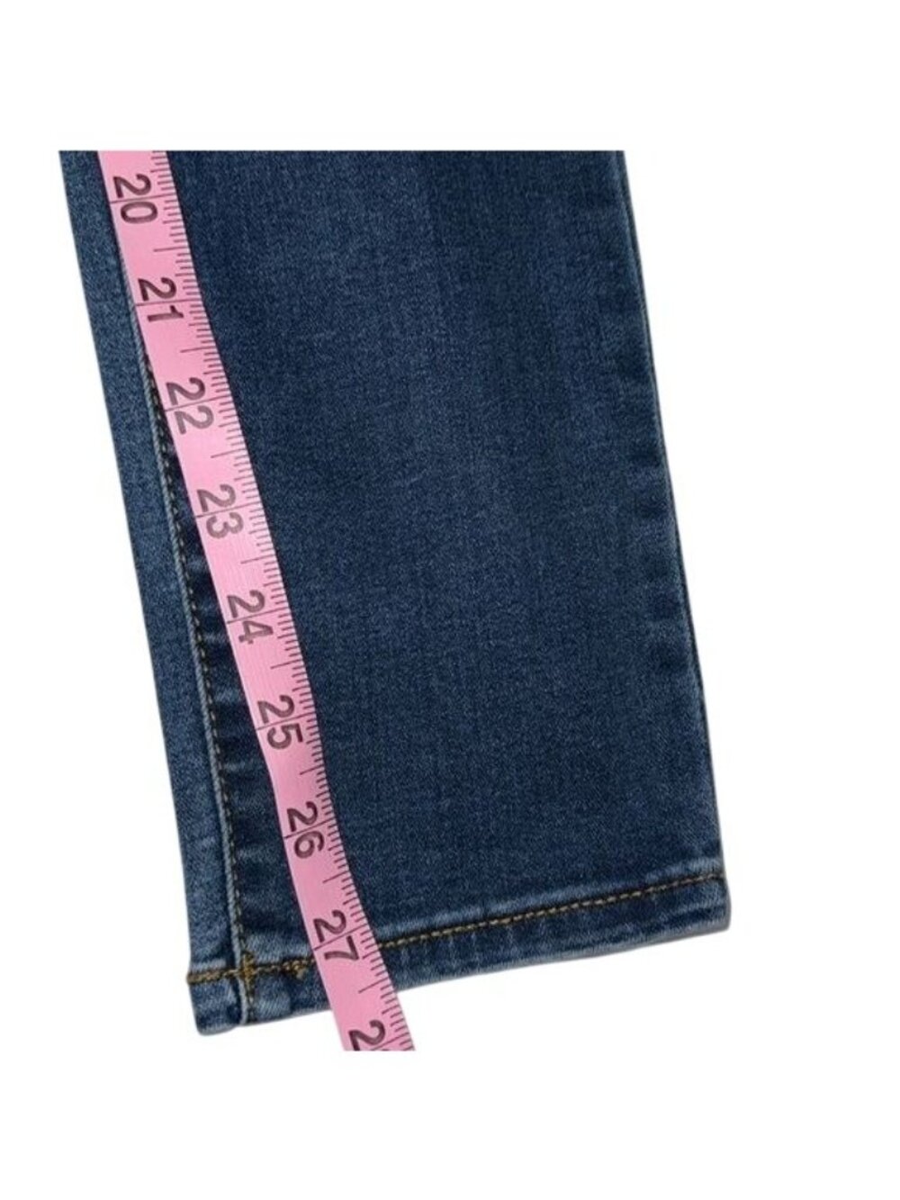 Westport Womens Pull-On Denim Jeans Size 10 Stretch Waistband Dark Wash - Picture 10 of 11